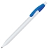 N1, ручка шариковая, синий/белый, пластик, белый, синий, пластик