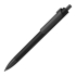 Ручка шариковая FORTE SOFT BLACK, черный/черный, пластик, покрытие soft touch, черный, черный, пластик, покрытие soft touch