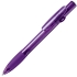 ALLEGRA LX, ручка шариковая, фиолетовый, пластик, прорезиненная поверхность