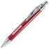 FUTURA, ручка шариковая, красный/хром, пластик/металл, красный, серебристый, пластик, метал