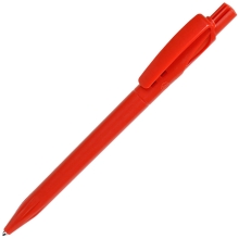 TWIN SOLID, ручка шариковая, красный, пластик