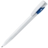 KIKI, ручка шариковая, ярко-синий/белый, пластик, белый, ярко-синий, пластик