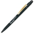 MIR, ручка шариковая с золотистым клипом, черный, пластик/металл, черный, золотистый, пластик, метал