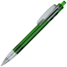 TRIS LX, ручка шариковая, прозрачный зеленый/прозрачный белый, пластик