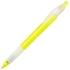 X-1 FROST GRIP, ручка шариковая, фростированный желтый/белый, пластик, желтый, белый, пластик, прорезиненная поверхность