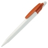 OTTO, ручка шариковая, оранжевый/белый, пластик, белый, оранжевый, пластик