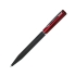 Ручка шариковая M1, пластик, металл, покрытие soft touch, красный, черный, пластик, металл, софт-покрытие