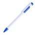 Ручка шариковая MAVA, белый, темно-синий, пластик