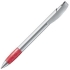 X-9 SAT, ручка шариковая, металл/пластик, красный, металл, пластик