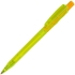 TWIN LX, ручка шариковая, прозрачный желтый, пластик, желтый, пластик