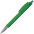 TRIS CHROME, ручка шариковая, зеленый/хром, пластик, зеленый, серебристый, пластик