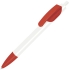 TRIS, ручка шариковая, красный/белый, пластик, белый, красный, пластик