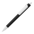 Ручка шариковая FORTE SOFT BLACK, черный/белый, пластик, покрытие soft touch, черный, белый, пластик, покрытие soft touch