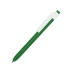Ручка шариковая RETRO, пластик, зеленый, белый, пластик