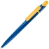 MIR EUROPE, ручка шариковая, желтый/синий, пластик, желтый, синий, пластик