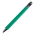 N5 soft,  ручка шариковая, зеленый/черный, пластик,soft-touch, подставка для смартфона, зеленый, черный, пластик, soft touch покрытие