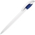 GOLF WHITE, ручка шариковая, бело-темно-синий классик, пластик