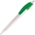 X-8, ручка шариковая, зеленый/белый, пластик, белый, зеленый, пластик