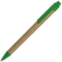 GREEN TOUCH, ручка шариковая, зеленый, картон/пластик, зеленый, картон, пластик