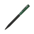 Ручка шариковая M1, пластик, металл, покрытие soft touch, зеленый, черный, пластик, металл, софт-покрытие