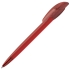 Ручка шариковая GOLF LX, прозрачный красный, пластик, красный, пластик