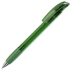 NOVE LX, ручка шариковая с грипом, прозрачный зеленый/хром, пластик, зеленый, серебристый, пластик, прорезиненная поверхность