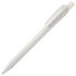 TWIN WHITE, ручка шариковая, белый, пластик, белый, пластик