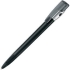 KIKI FROST SILVER, ручка шариковая, черный/серебристый, пластик, черный, серебристый, пластик