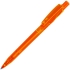 TWIN LX, ручка шариковая, прозрачный оранжевый, пластик, оранжевый, пластик
