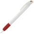 NOVE, ручка шариковая с грипом, красный/белый, пластик, белый, красный, пластик, прорезиненная поверхность
