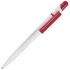 MIR, ручка шариковая, красный/белый, пластик, белый, красный, пластик