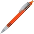 TRIS LX, ручка шариковая, прозрачный оранжевый/прозрачный белый, пластик, оранжевый, пластик