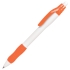 N4, ручка шариковая с грипом, белый/оранжевый, пластик, белый, оранжевый, пластик, прорезинненая поверхность (грип)