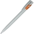 KIKI ECOLINE, ручка шариковая, серый/оранжевый, экопластик, серый, оранжевый, пластик EcoLine