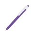 Ручка шариковая RETRO, пластик, фиолетовый, белый, пластик