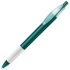 Ручка шариковая с грипом X-1 FROST GRIP, зеленый, белый, пластик, прорезиненная поверхность