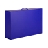 Упаковка подарочная, коробка  складная, синий, картон кашированный