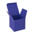 Коробка подарочная CUBE, синий, картон