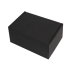 Коробка подарочная с ложементом, размер 20,5х13,5х8,5 см, картон, самосборная, черная, черный, картон