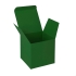 Коробка подарочная CUBE, зеленый, картон