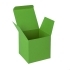 Коробка подарочная CUBE, зеленое яблоко, картон
