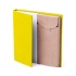 Набор LUMAR: листы для записи (60шт) и цветные карандаши (6шт), желтый, картон, бумага, дерево