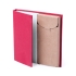 Набор LUMAR: листы для записи (60шт) и цветные карандаши (6шт), красный, картон, бумага, дерево
