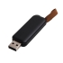 USB flash-карта STRAP (16Гб), черный, пластик
