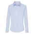 Рубашка женская LONG SLEEVE OXFORD SHIRT LADY-FIT 135, голубой, хлопок 70%, полиэстер 30%, плотность 135 г/м2