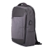 Рюкзак LEIF c RFID защитой, темно-серый, черный, полиэстер