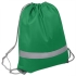 Рюкзак мешок RAY со светоотражающей полосой, зеленый, 100% полиэстер, 210d