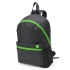 Рюкзак TOWN, черный, зеленый, полиэстер 600d