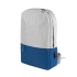 Рюкзак BEAM LIGHT, светло-серый, ярко-синий, 100% полиамид