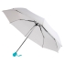Зонт складной FANTASIA, механический, белый, голубой, нейлон, пластик